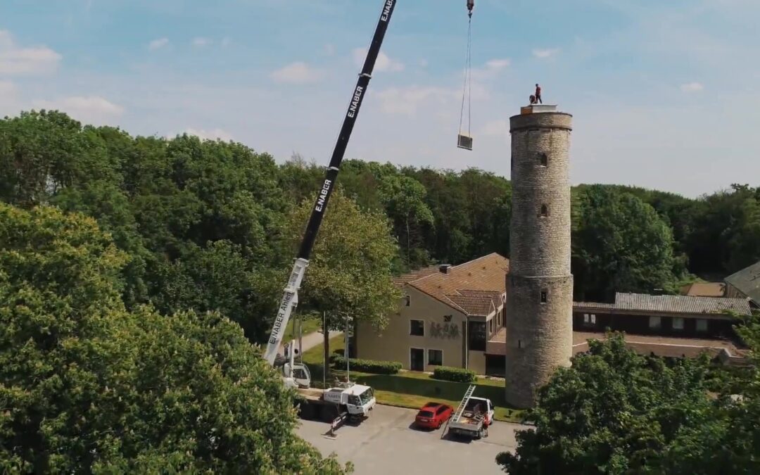 Dachreperatur der Soestwarte am Höxberg