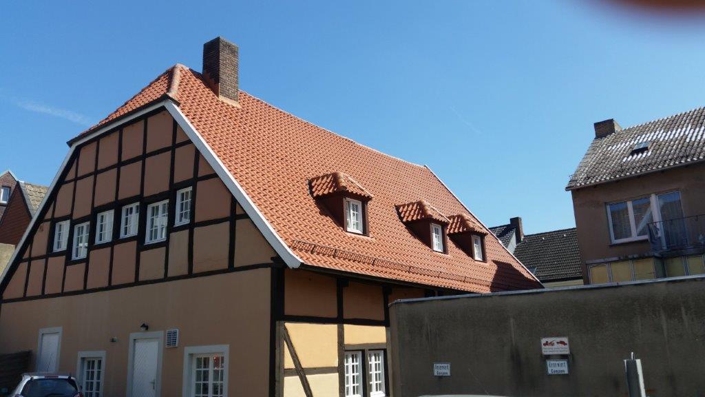 Ein neues Dach für das Ackerbürgerhaus, Beckum