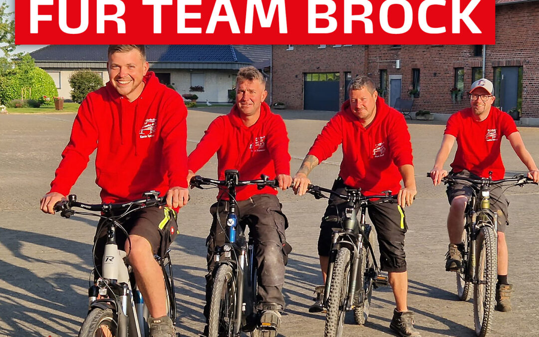 Jobrad für Team Brock